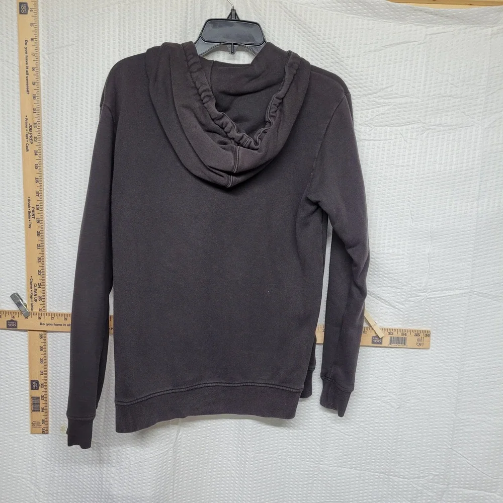 Adidas Originals Trefoil Hoodie Black Pullover Sweatshirt Small Logo
